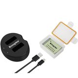 Pin Sạc đôi Ver 1 máy ảnh Kingma cho Canon NB-13L