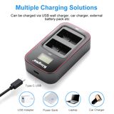 Pin Sạc Kingma Panasonic DMW-BLC12 1050mAh V4