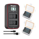 Pin Sạc Kingma Panasonic DMW-BLC12 1050mAh V4