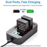 Pin Sạc Kingma Panasonic DMW-BLG10 1000mAh V4