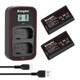 Pin Sạc Kingma Panasonic DMW-BLJ31 2600mAh V4