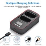 Pin Sạc Kingma Panasonic DMW-BLK22 2400mah V4