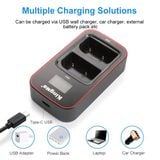 Pin Sạc Kingma Olympus BLX-1 2000mAh V4