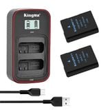 Pin Sạc máy ảnh Kingma for Nikon EN-EL14 1030mAh