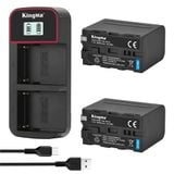 Pin máy ảnh Kingma Sony NP-F970 6600mAh (V4, V5)
