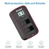 Pin Sạc Kingma Canon LP-E17 1040mAh V4