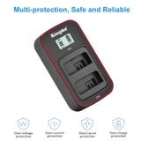 Pin Sạc Kingma Canon LP-E5 1150mAh V4
