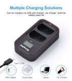 Pin Sạc Kingma Canon LP-E6 1960mAh (V4, V5)