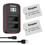 Pin Sạc Kingma for Canon LP-E8 1120mAh , sạc BM-058 ver 3