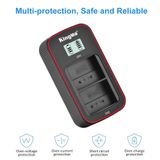 Pin Sạc Kingma Fujifilm NP-T125 1200mAh V4