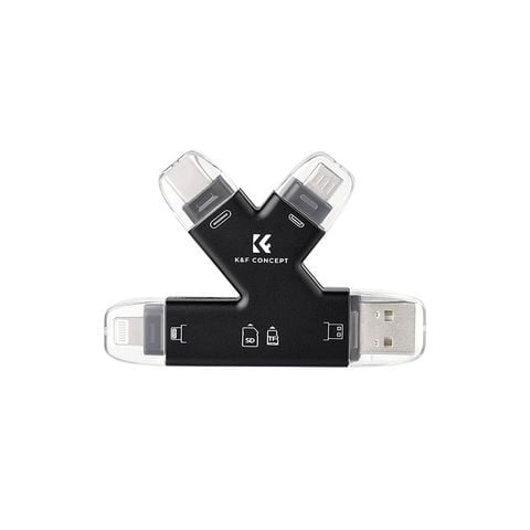Đầu Đọc Thẻ K&F Concept 4 Trong 1 KF42.0006