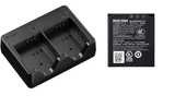 Bộ Sạc Đôi Ricoh BJ-12 và Pin Ricoh DB-120 (1800mAh) cho Máy Ảnh GR IV - Hàng chính hãng