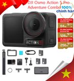 Máy quay Actioncam DJI Osmo Action 5 Pro Adventure Combo + Thẻ nhớ Sandisk Extreme Go 64GB, 128GB, 256GB