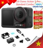 Máy quay Actioncam DJI Osmo Action 5 Pro Standard Combo + Thẻ nhớ Sandisk Extreme Go 64GB, 128GB, 256GB