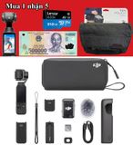 Combo đặc biệt: Máy quay DJI Osmo Pocket 3 Combo + Thẻ 512GB Pro 4K + Túi PD Chính hãng + Dán màn