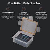 Pin Sạc Kingma Panasonic DMW-BLC12 1050mAh V4
