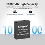 Pin Sạc Kingma Panasonic DMW-BLG10 1000mAh V4