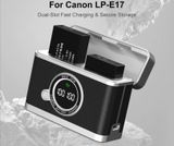 Hộp sạc đôi KingMa BM070 for Canon LP-E17 ( sạc nhanh)
