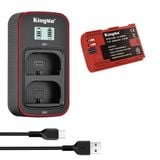Pin Sạc Kingma Canon LP-E6NH 2000mAh (V5, V6)