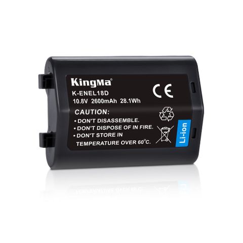 Pin máy ảnh Kingma Nikon EN-EL18D 2600mAh