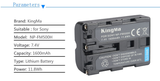 Pin máy ảnh Kingma cho Sony NP-FM500H