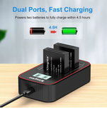 Pin Sạc Kingma for Ricoh  DB-120 1850mAh , sạc BM-058 ver 3