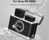 Hộp sạc đôi KingMa BM070 for Sony NP-FW50 ( sạc nhanh)