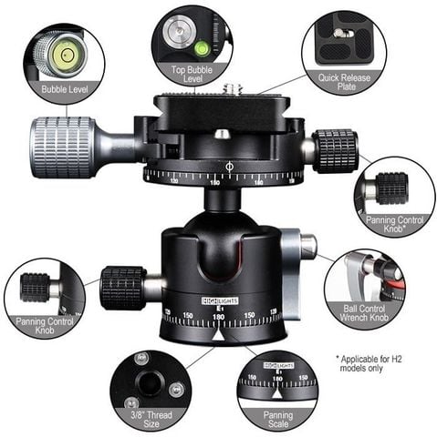 Ballhead Highlight E3-H2