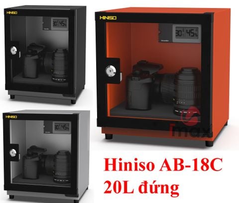 Tủ chống ẩm Hiniso AB-18C, 20L đứng