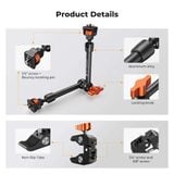 Cần gập ma thuật K&F Concept 11 inch kèm kẹp mini | KF31.132