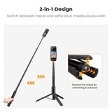 Gậy selfie K&F Concept cho Insta360, DJI Osmo, GoPro, DJI Action KF09.141, Dài 1.2m