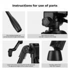 Tripod mini K&F concept S233A0 - KF09.166