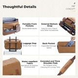 Balo đeo chéo máy ảnh K&F Concept KF13.142