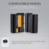 Bộ pin sạc máy ảnh K&F Concept EN-EL15  2100mAh (KF28.0012)