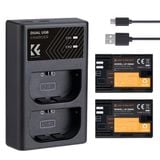 Bộ pin sạc K&F Concept LP-E6NH 2250mAh (KF28.0021)