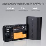 Bộ pin sạc K&F Concept LP-E6NH 2250mAh (KF28.0021)