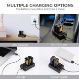 Bộ pin sạc K&F Concept LP-E6NH 2250mAh (KF28.0021)
