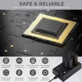 Bộ pin sạc máy ảnh K&F Concept  LP-E17 1250mAH (KF28.0014)