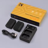 Bộ pin sạc máy ảnh K&F Concept NP-FZ100 2280mAH (KF28.0016)