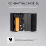 Bộ pin sạc máy ảnh K&F Concept NP-FZ100 2280mAH (KF28.0016)