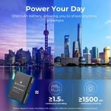 Bộ pin sạc máy ảnh K&F Concept EN-EL14 1050mAh (KF28.0020)