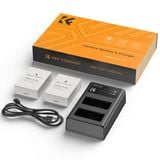 Bộ pin sạc máy ảnh K&F Concept LP-E8 1200mAh (KF28.0027)