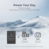 Bộ pin sạc máy ảnh K&F ConceptLP-E12 1100mAh (KF28.0029)