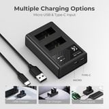 Bộ pin sạc máy ảnh K&F ConceptLP-E12 1100mAh (KF28.0029)