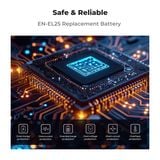 Bộ pin sạc máy ảnh K&F Concept EN-EL25 1600mAh (KF28.0031)
