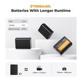 Bộ pin sạc K&F Concept NP-FW50 1100mAh ( KF28.0037)
