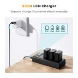 Bộ pin sạc K&F Concept NP-FW50 1100mAh ( KF28.0037)
