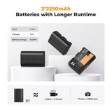 Bộ pin sạc K&F Concept LP-E6NH 2250mAh (KF28.0039)
