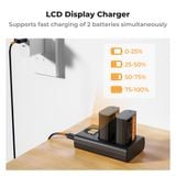 Bộ pin sạc K&F Concept  DMW-BLK22 2400mAh (KF28.0042)
