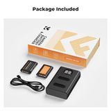 Bộ pin sạc K&F Concept NP-BX1 1240mAh (KF28.0044)